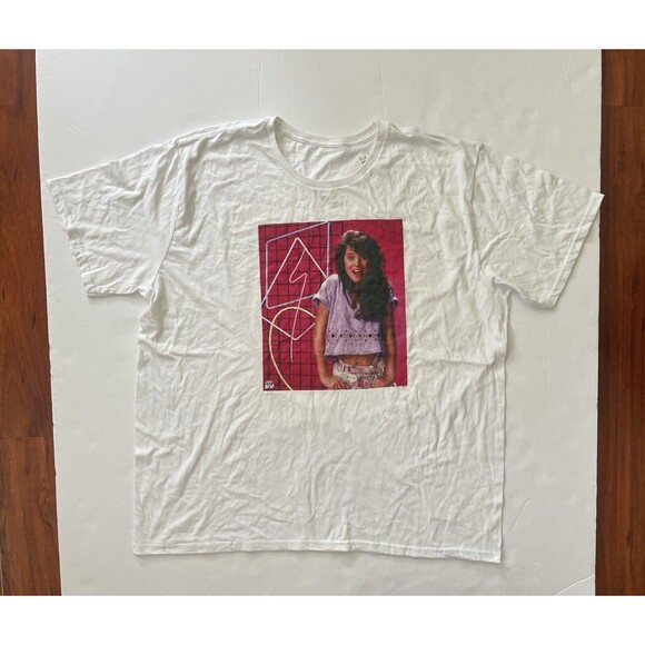 Saved By The Bell Shirt Adult 3XL Kelly Kapowski Portrait - Picture 7 of 9